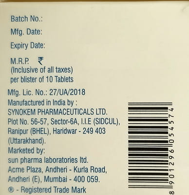 Olmezest Az 20mg Strip Of 10 Tablets