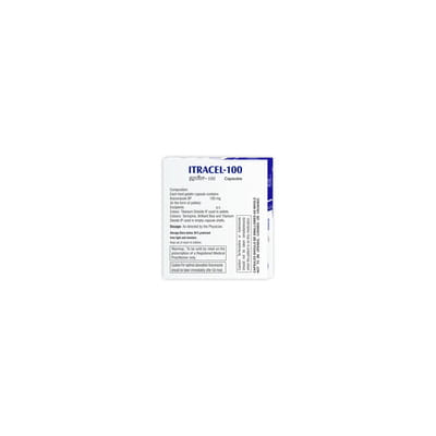 Itracel 100mg Strip Of 4 Capsules