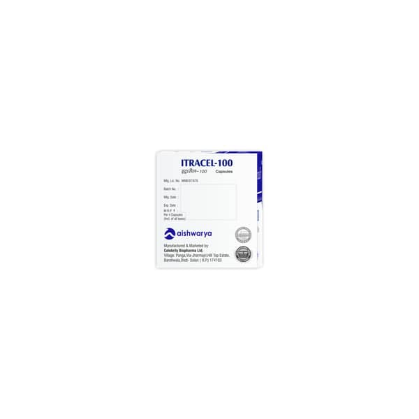 Itracel 100mg Strip Of 4 Capsules