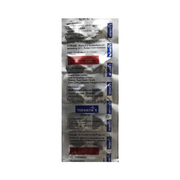 Tofanta 5mg Strip Of 10 Tablets