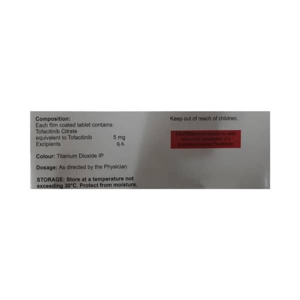 Tofanta 5mg Strip Of 10 Tablets