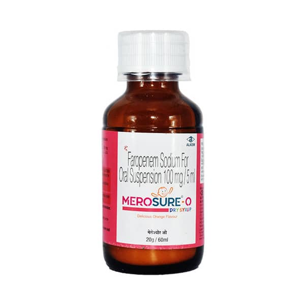 Merosure O Delicious Orange Flavour Bottle Of 60ml Dry Syrup