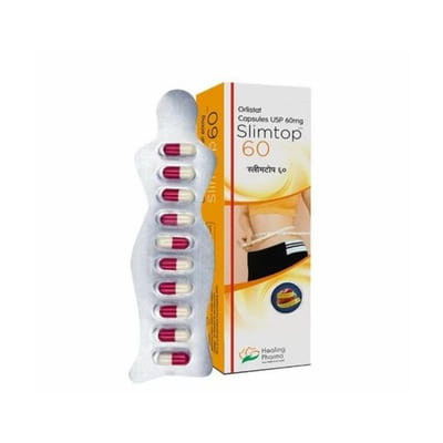 Slimtop 60mg Strip Of 10 Capsules
