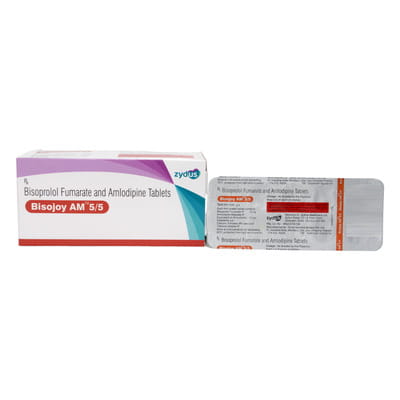 Bisojoy Am 5/5mg Strip Of 10 Tablets