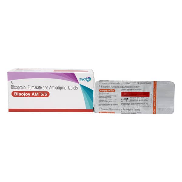 Bisojoy Am 5/5mg Strip Of 10 Tablets