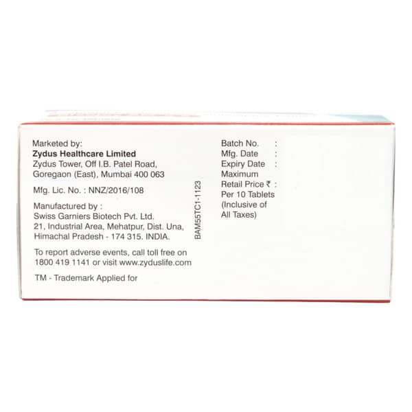 Bisojoy Am 5/5mg Strip Of 10 Tablets