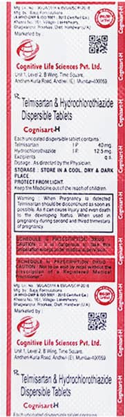 Cognisart H Strip Of 10 Tablets