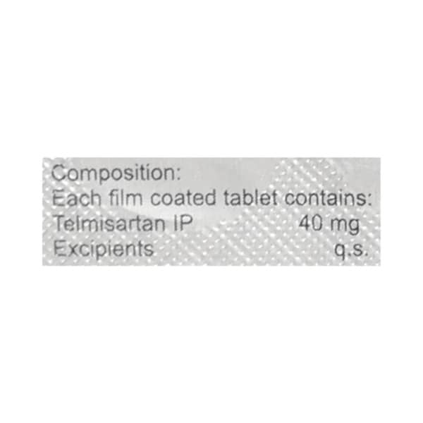 Teltel 40mg Strip Of 15 Tablets
