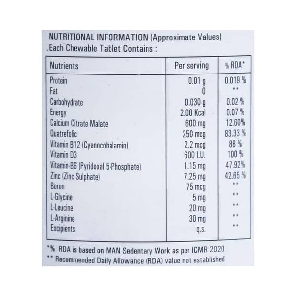 Bonydil Chewable Tablet | Green Apple Flavour