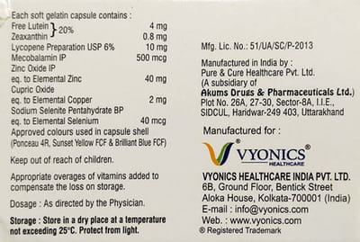 Neosight Plus Strip Of 10 Capsules