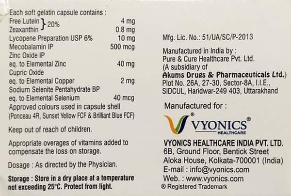 Neosight Plus Strip Of 10 Capsules