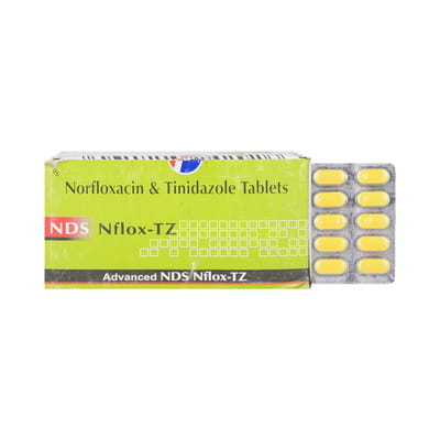 Nds Advanced Nflox Tz Strip Of 10 Tablets