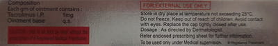 Tecum 0.1% Tube Of 20gm Ointment