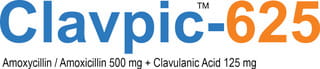 Clavpic 625Mg Strip Of 10 Tablets