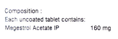 Mhega 160mg Strip Of 10 Tablets