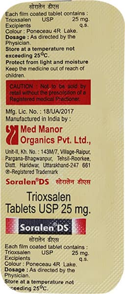 Soralen Ds Strip Of 10 Tablets