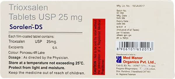 Soralen Ds Strip Of 10 Tablets