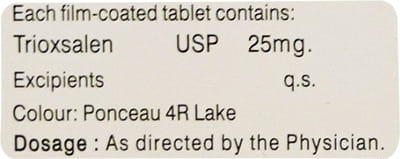 Soralen Ds Strip Of 10 Tablets