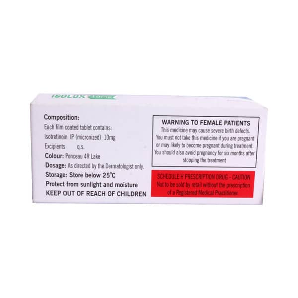 Isolox 10Mg Strip Of 10 Tablets