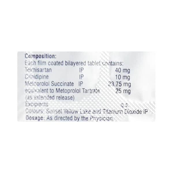 Cilmikaa M 25mg Strip Of 10 Tablets