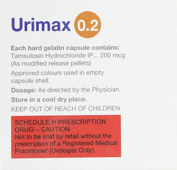 यूरीमैक्स 0.2 कैप्सूल