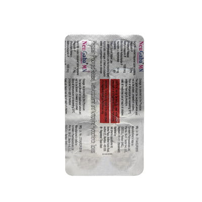 Neugaba Mn Strip Of 10 Tablets