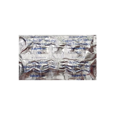 Subawin 100 Strip Of 10 Capsules