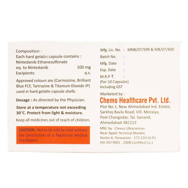 Fibronib 100Mg Strip Of 10 Capsules
