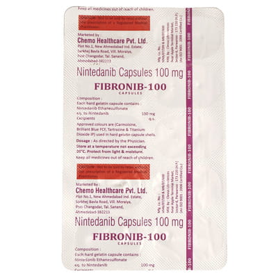 Fibronib 100mg Strip Of 10 Capsules