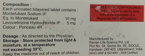 Salphyllin M Strip Of 10 Tablets
