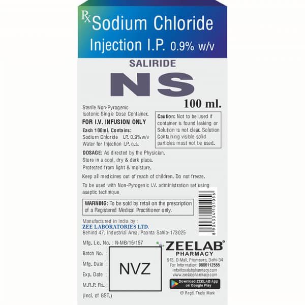 Saliride Ns Bottle Of 100Ml Infusion