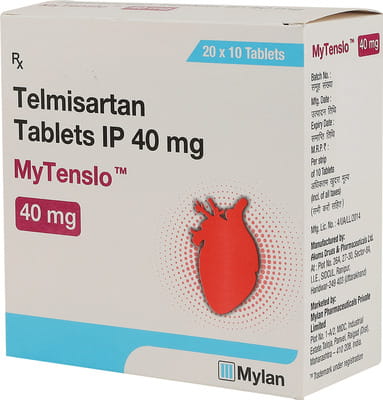 Mytenslo 40mg Strip Of 10 Tablets