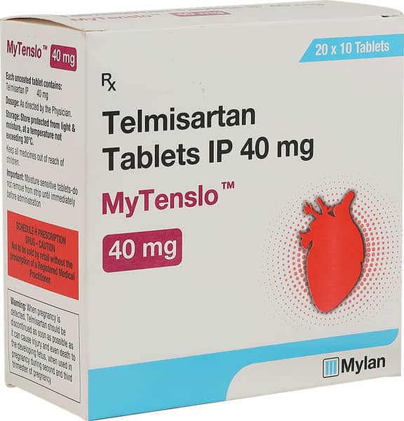Mytenslo 40mg Strip Of 10 Tablets