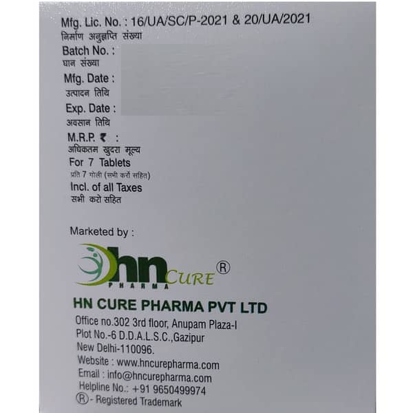 Venochek 500Mg Strip Of 7 Tablets