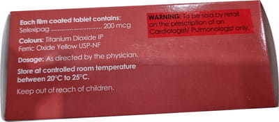 Zexipag 200mcg Strip Of 10 Tablets