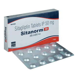 Sitanorm 50 Strip Of 15 Tablets