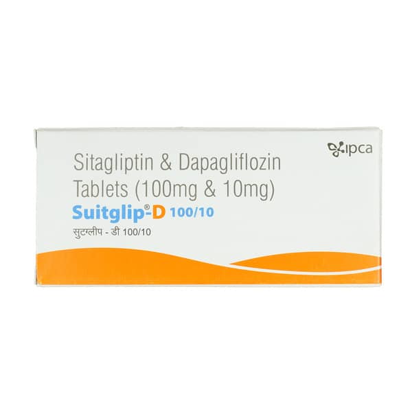 Suitglip D 100/10mg Strip Of 10 Tablets