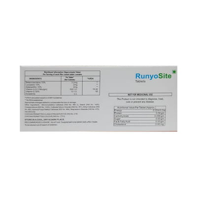 Runyosite Strip Of 10 Tablets