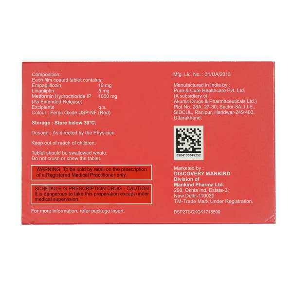 Dynaduo M 10/1000Mg Strip Of 10 Tablets