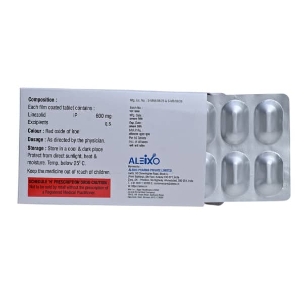 Linzixo 600mg Strip Of 10 Tablets