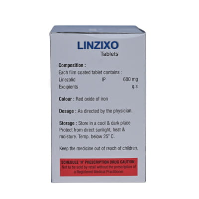 Linzixo 600mg Strip Of 10 Tablets