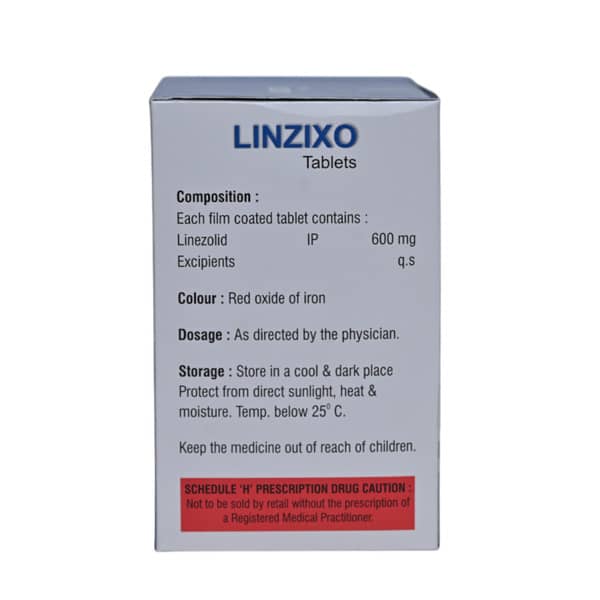Linzixo 600mg Strip Of 10 Tablets
