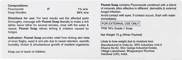 Flumet Medicated Box Of 75gm Soap