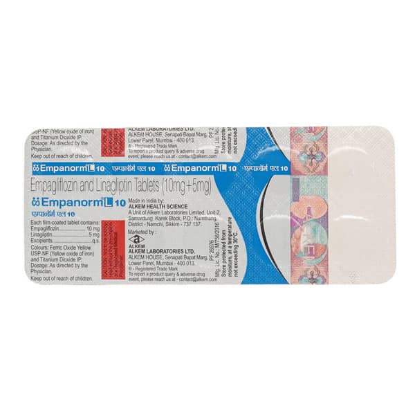 Empanorm L 10Mg Strip Of 10 Tablets