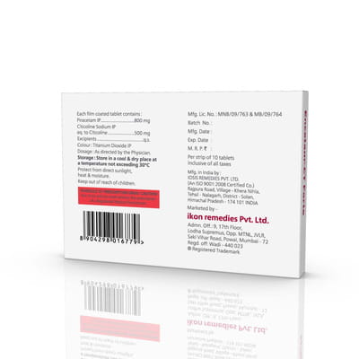 Encetam Ct Forte Strip Of 10 Tablets