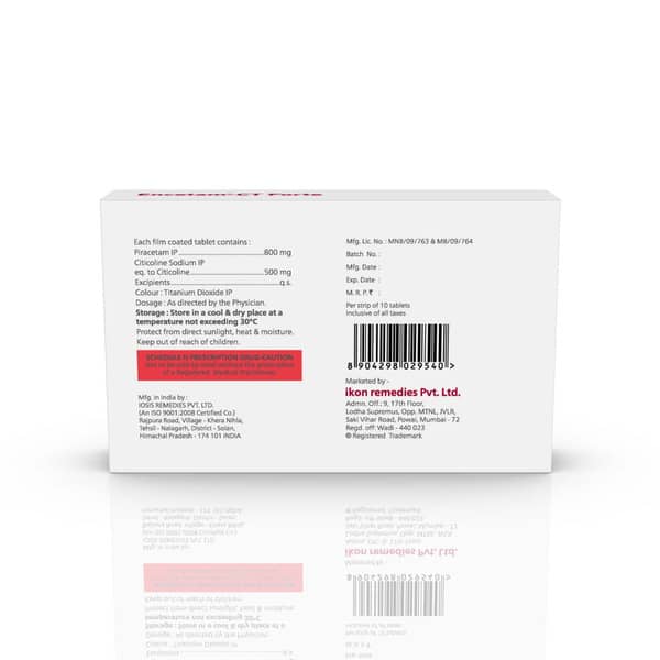 Encetam Ct Forte Strip Of 10 Tablets