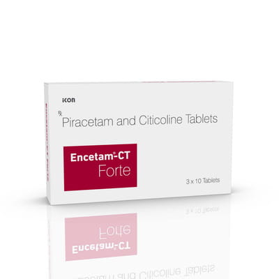Encetam Ct Forte Strip Of 10 Tablets