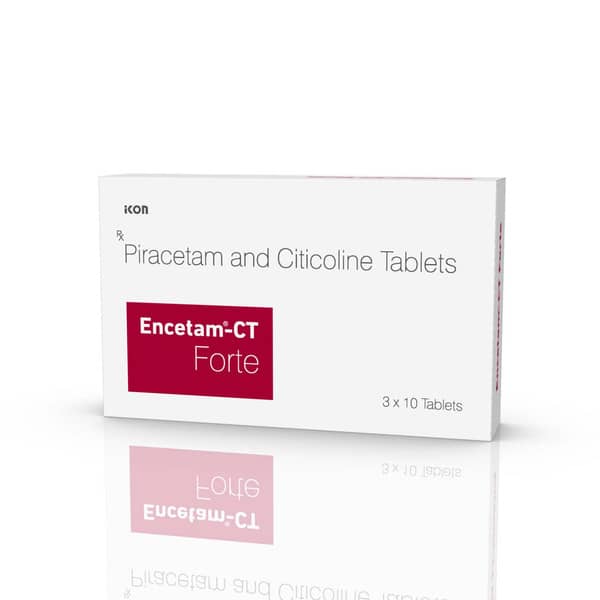Encetam Ct Forte Strip Of 10 Tablets