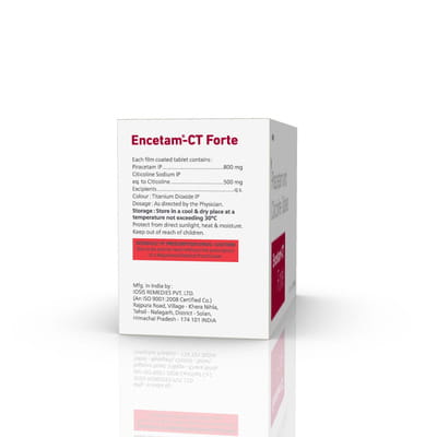 Encetam Ct Forte Strip Of 10 Tablets