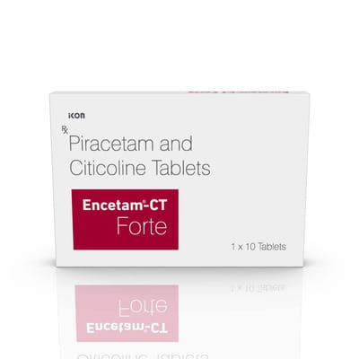 Encetam Ct Forte Strip Of 10 Tablets